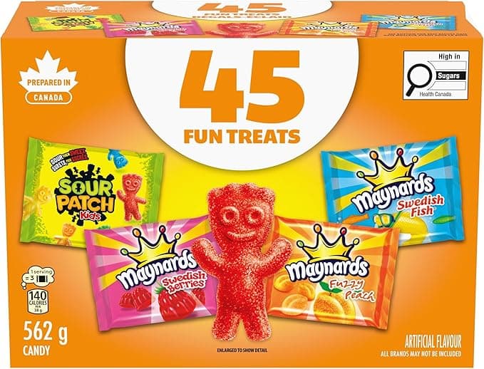 45 Assorted Candy Packs
