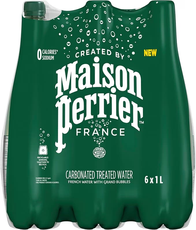 Unflavoured Carbonated Water 6-Pack