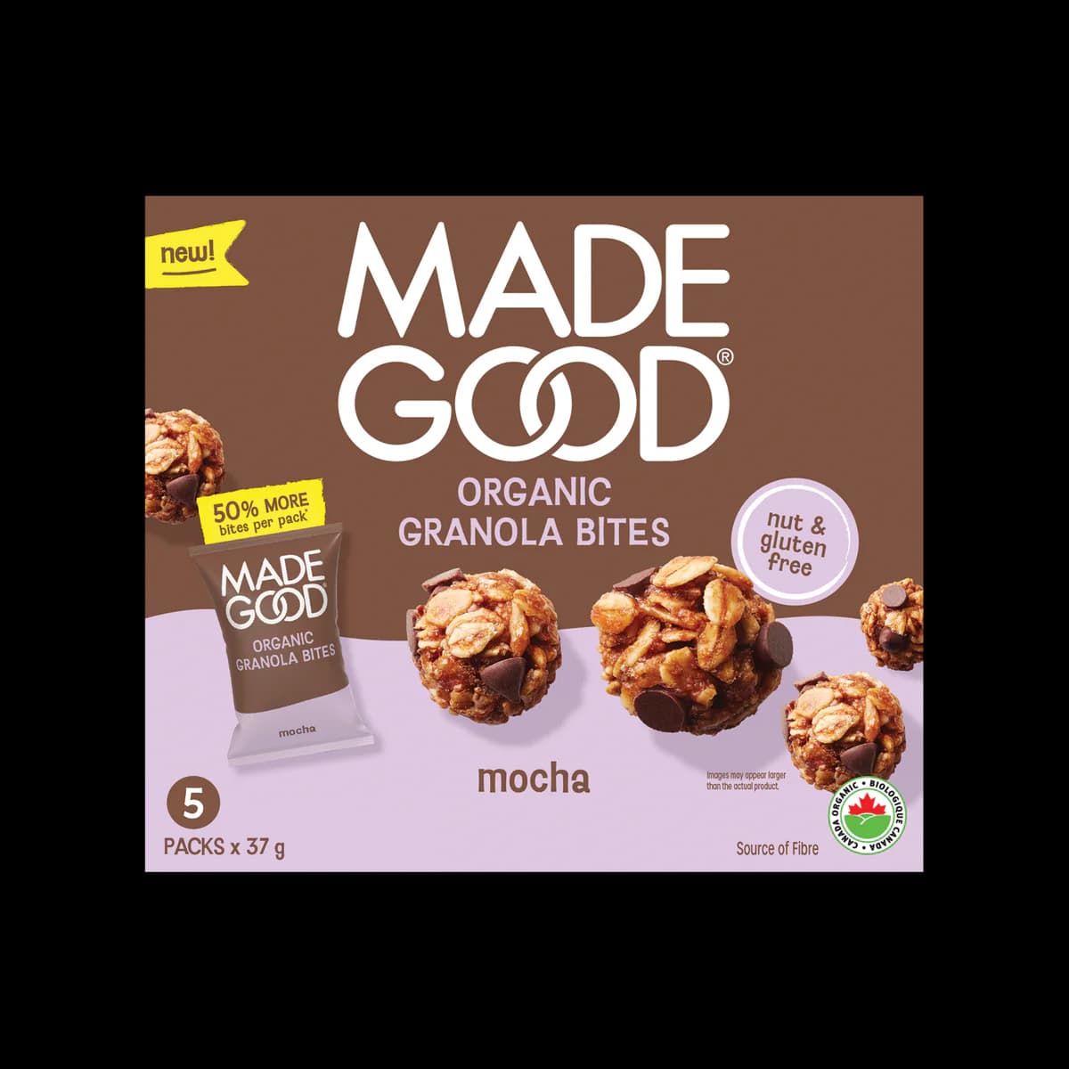 Organic Mocha Granola Bites