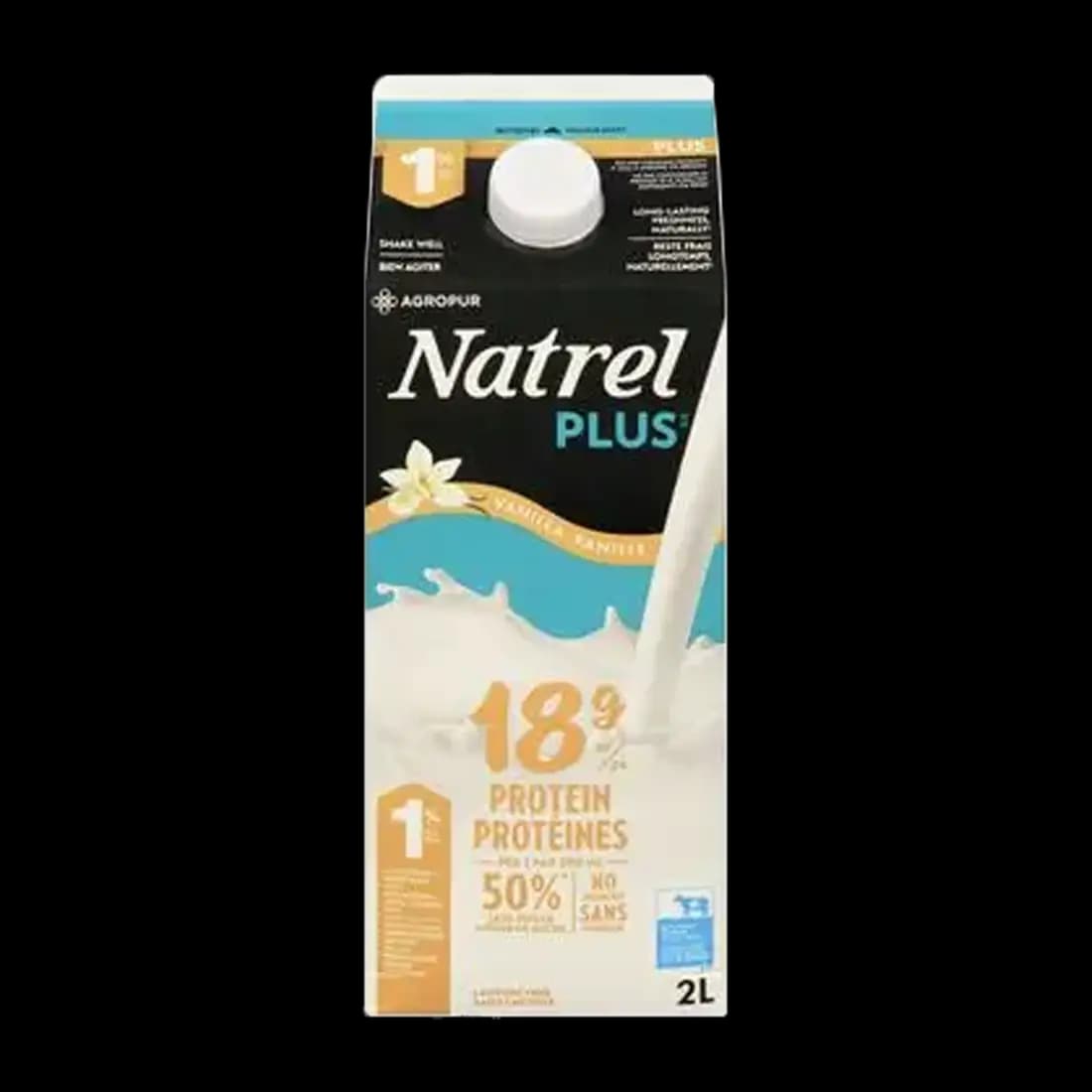1% Vanilla Protein Milk