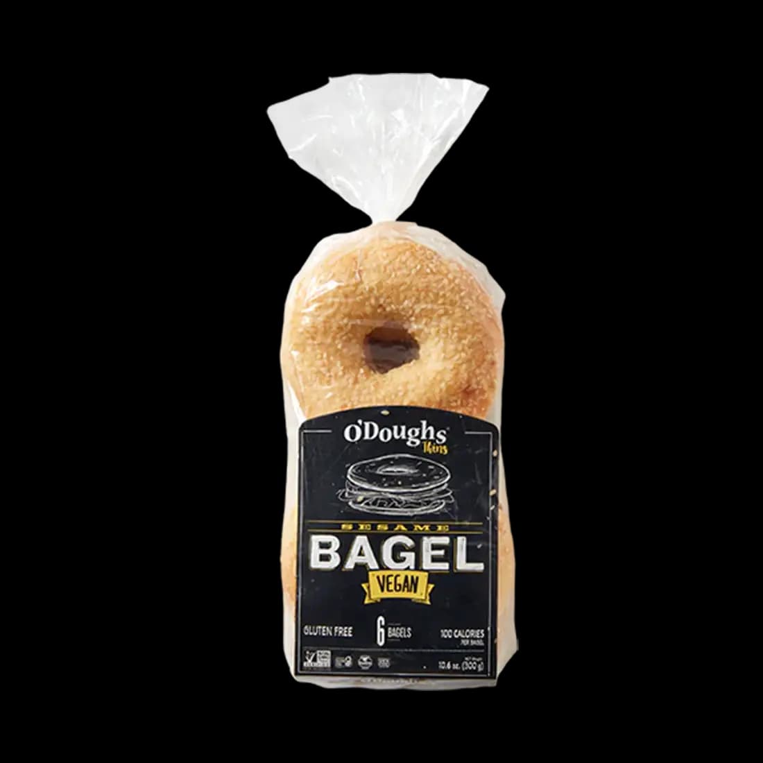 Gluten Free Low Calorie Vegan Sesame Bagels
