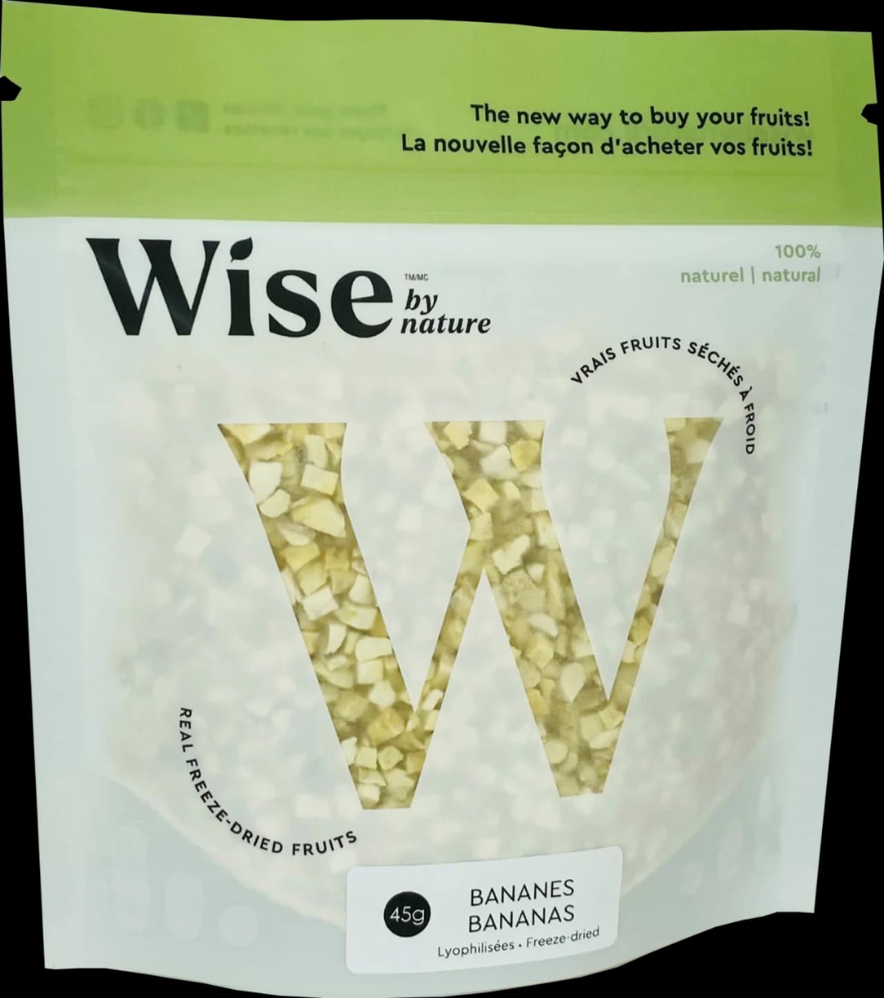 Freeze-Dried Bananas