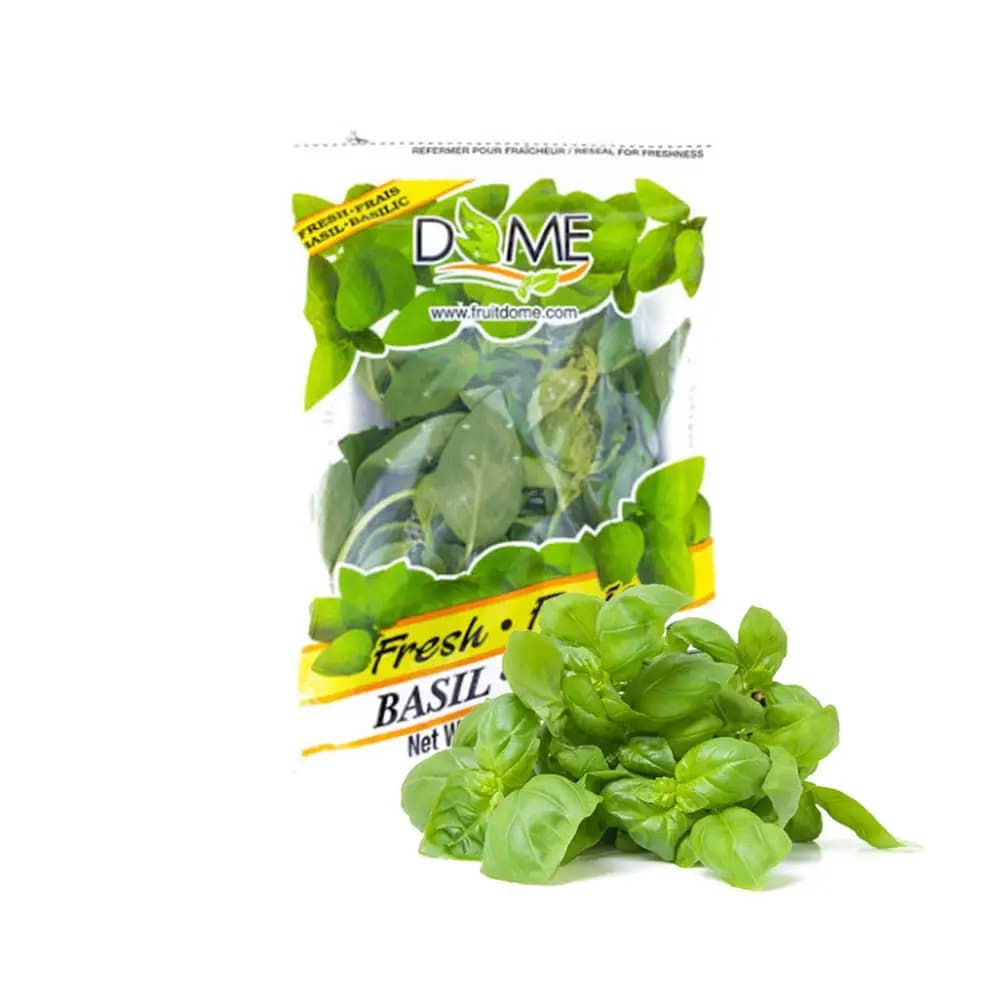 Fresh Basil Leaves