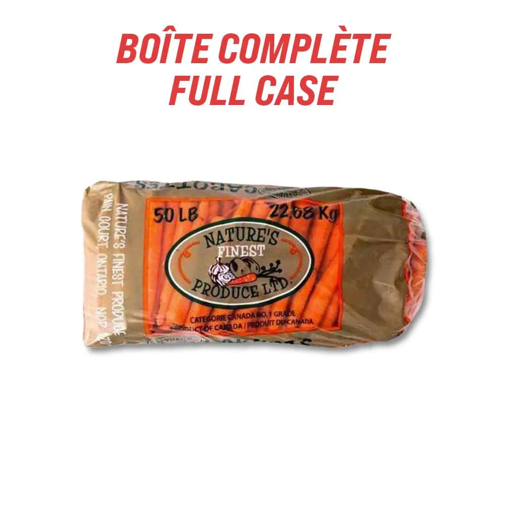 Carrots (full case: 48 lbs)