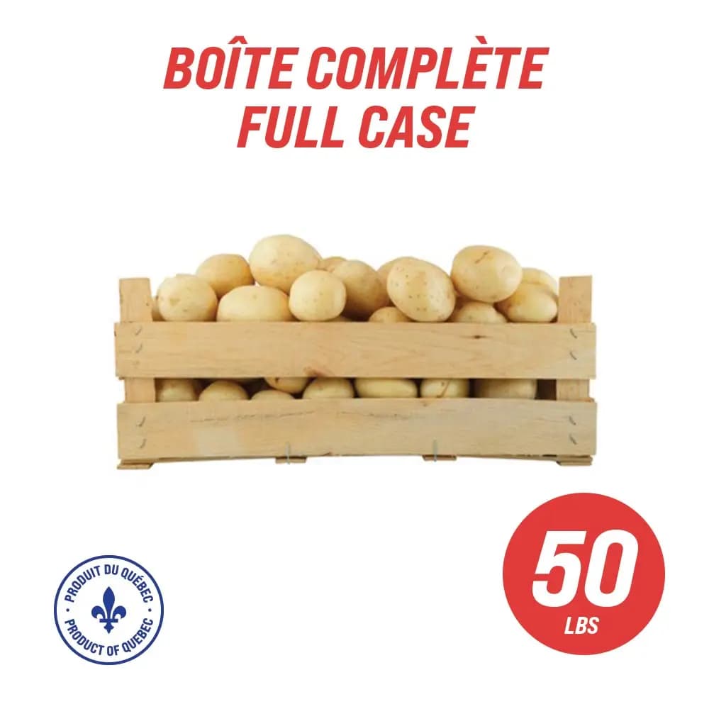 Chef's Potatoes (full case: 50 lbs)