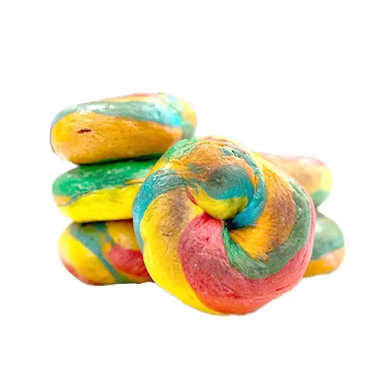 Rainbow Bagels