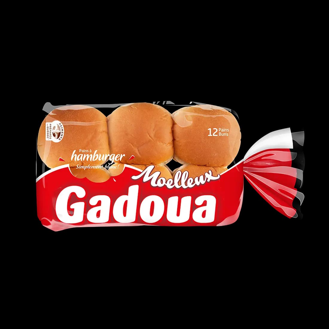 Hamburger Buns - Gadoua (12 pk)