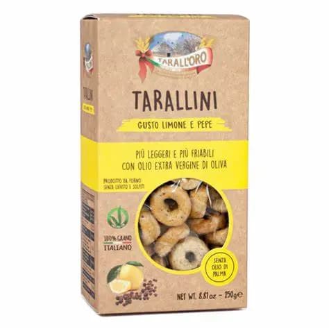 Tarallini Limone e Pepe