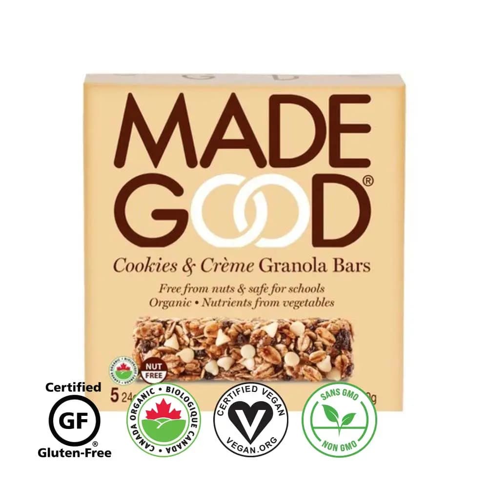 Cookies & Cream Granola Bars