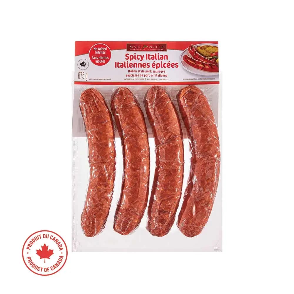 Spicy Italian Pork Sausages