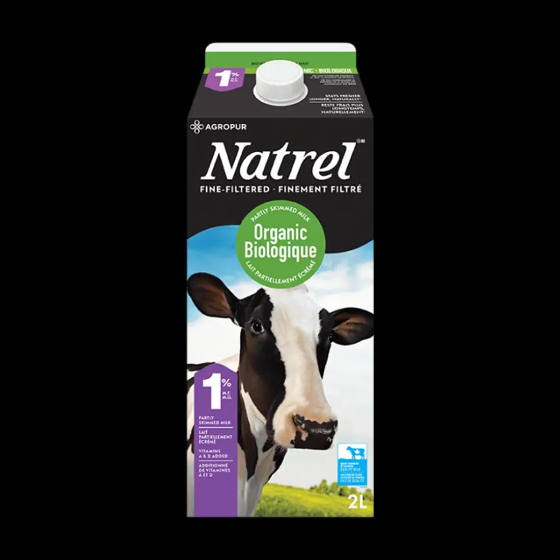 Milk 1% Organic Fine Filtered