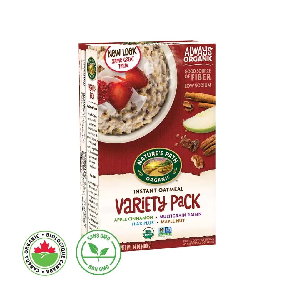 Variety Pack Organic Instant Oatmeal