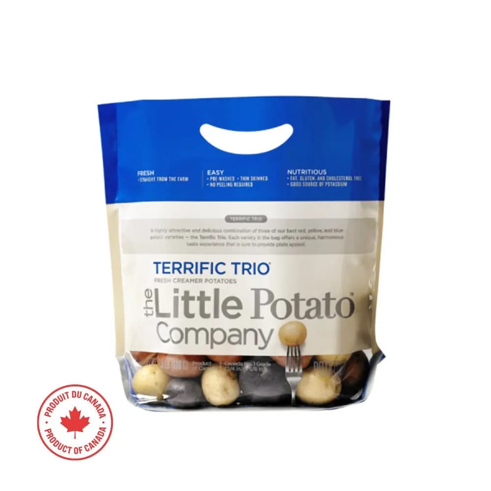 Terrific Trio Colorful Potatoes