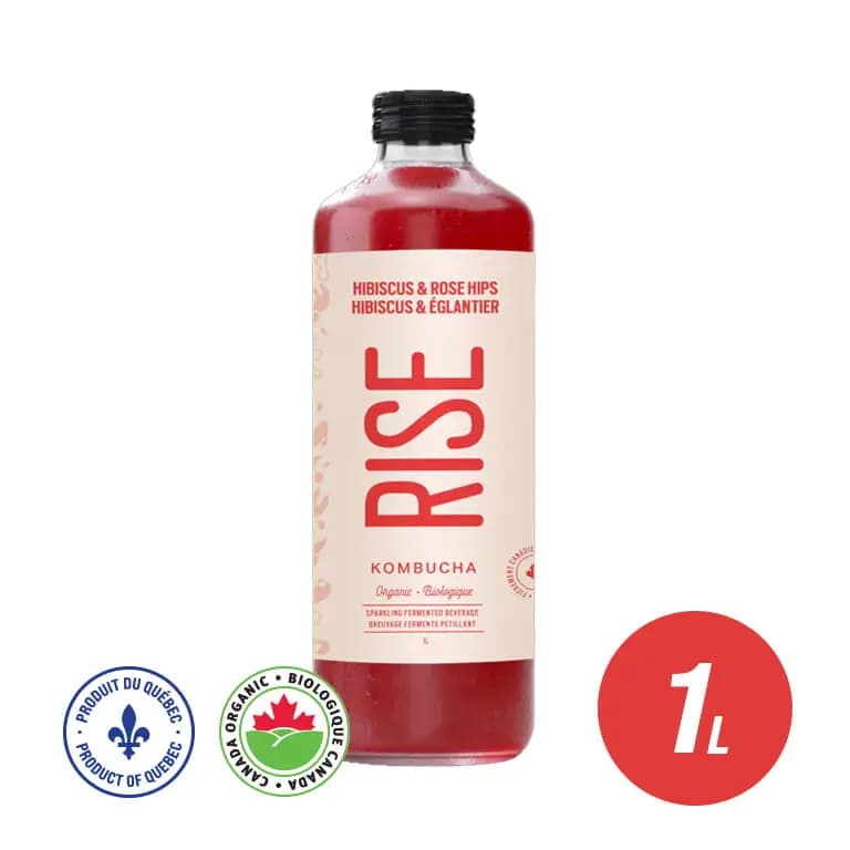 Hibiscus Rosehip Kombucha