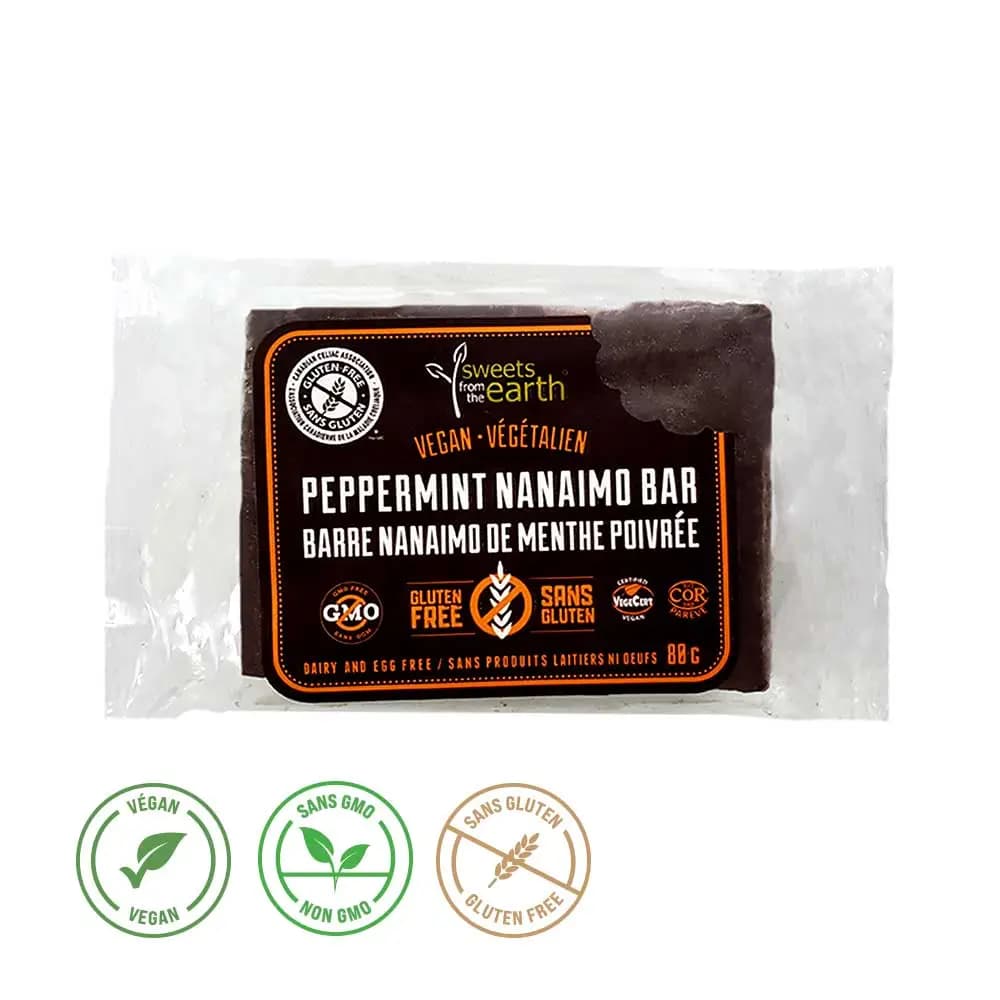 Vegan Peppermint Nanaimo Bar