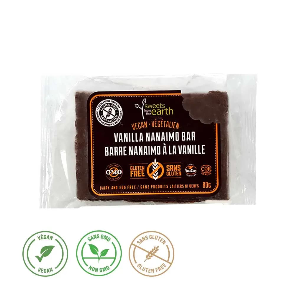 Vegan Vanilla Nanaimo Bar