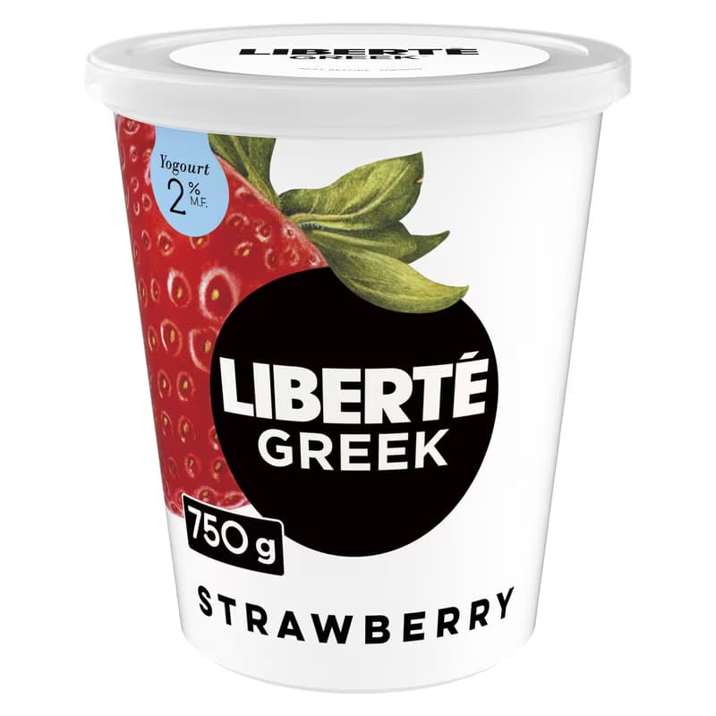 Greek Strawberry Yogourt
