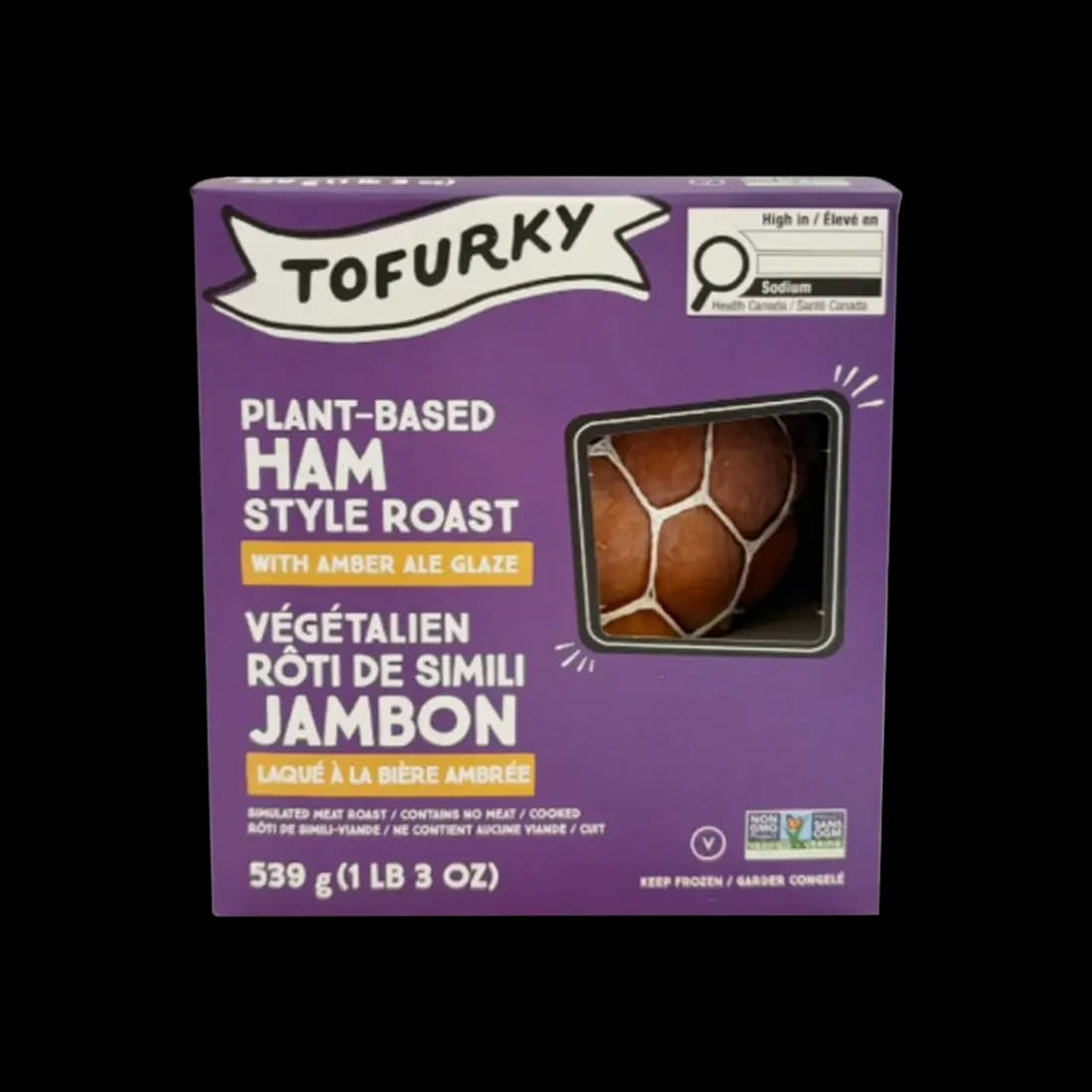 Plant Based Ham with Ale Glaze