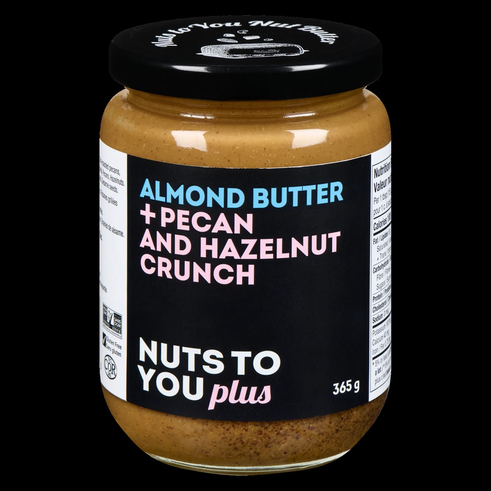 Almond Butter + Pecan & Hazelnut Crunch