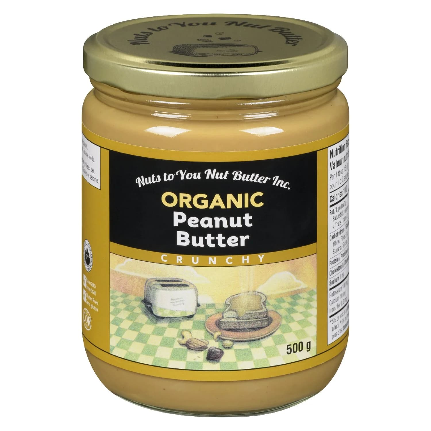 Organic Peanut Butter Crunchy