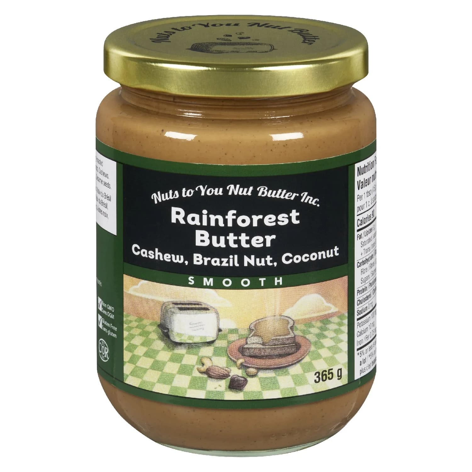 Rainforest Nut Butter w/ Coconut Smooth