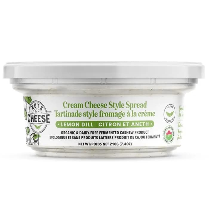 Organic Lemon Dill Cream Cheese Style Spread
