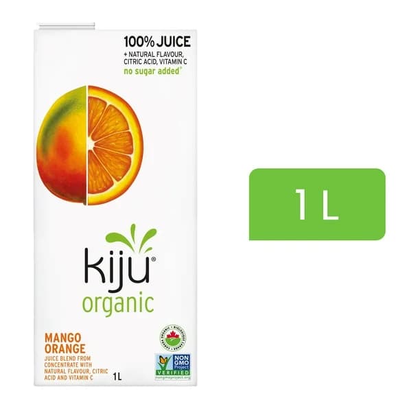 Organic Pure Mango Orange Juice