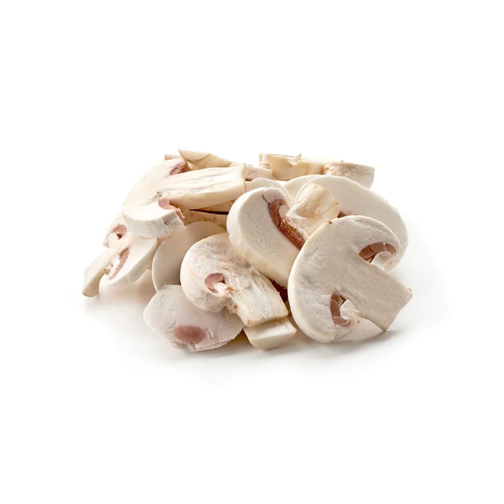 Sliced White Mushrooms