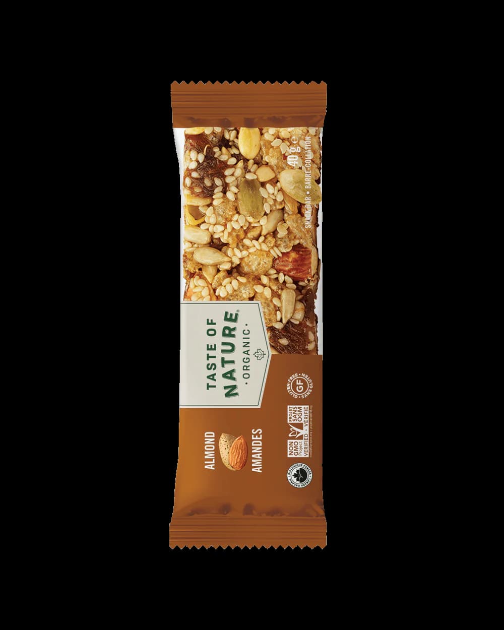 Organic Almond Fruit and Nut Snack Bar