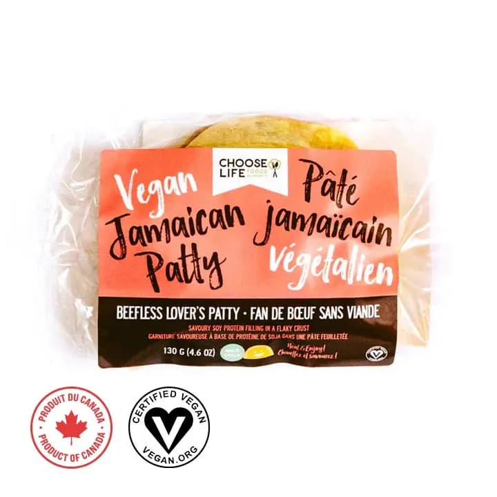 Mild Beefless Lover's Vegan Jamaican Patty
