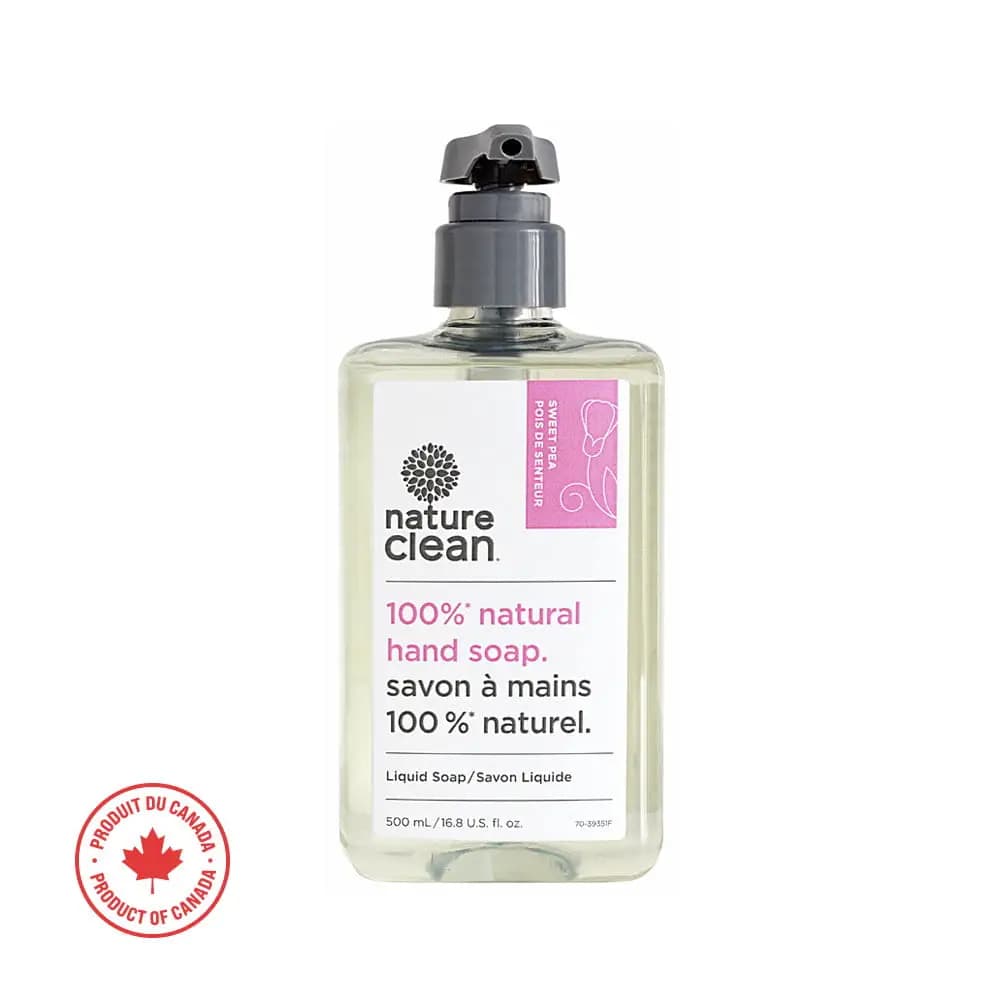 Sweet Pea Natural Liquid Hand Soap
