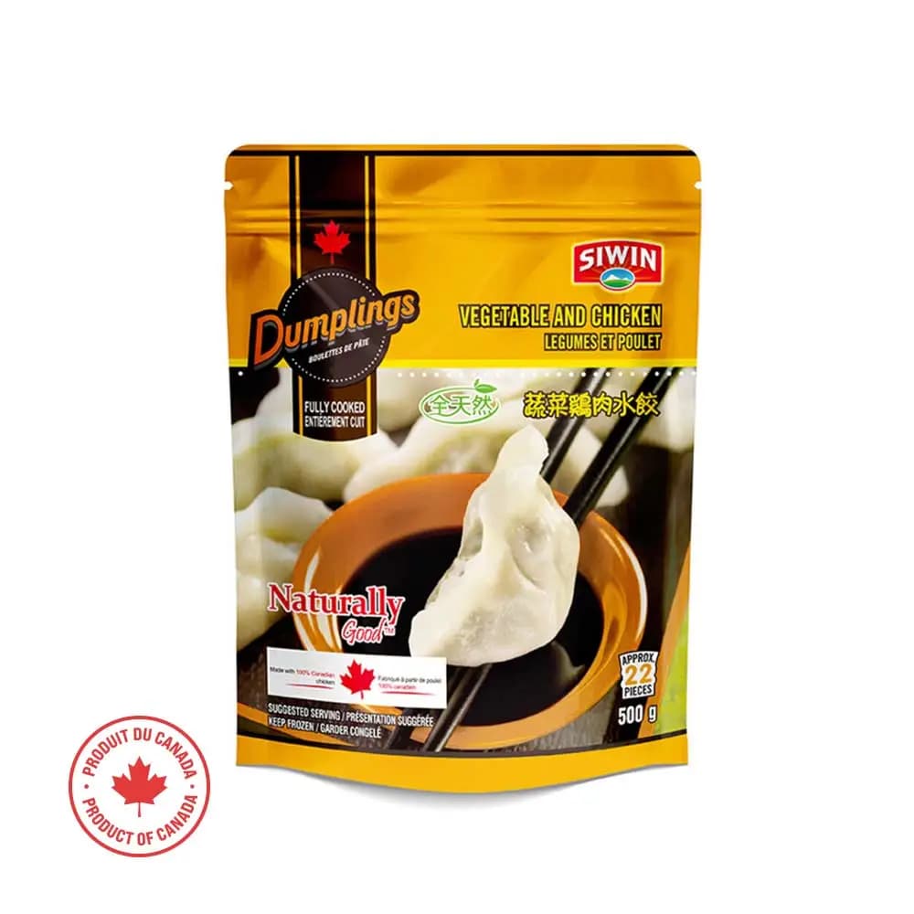 Chicken & Vegetable Dumplings - Siwin (frozen | 500 g)
