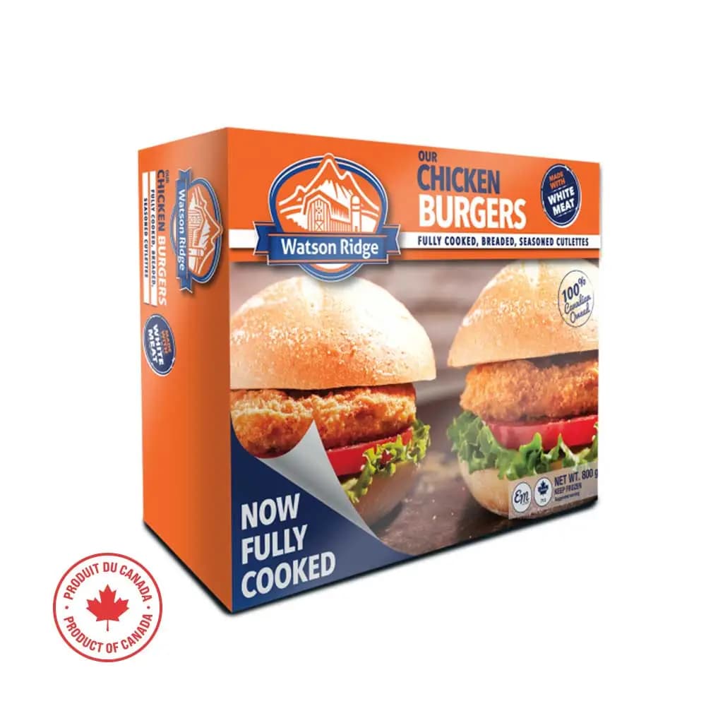 Breaded Chicken Burgers