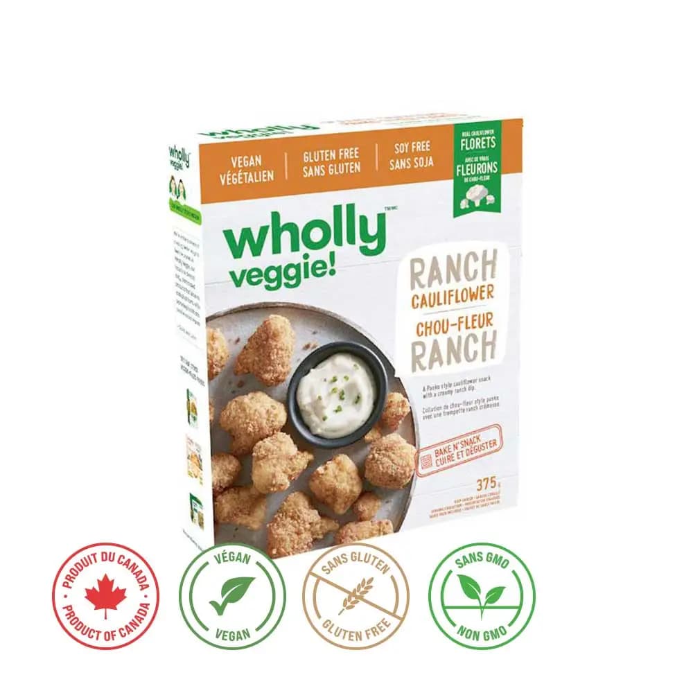 Vegan Ranch Cauliflower Wings