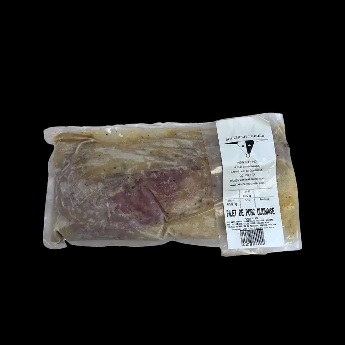 Dijon-Style Pork Tenderloin (frozen)