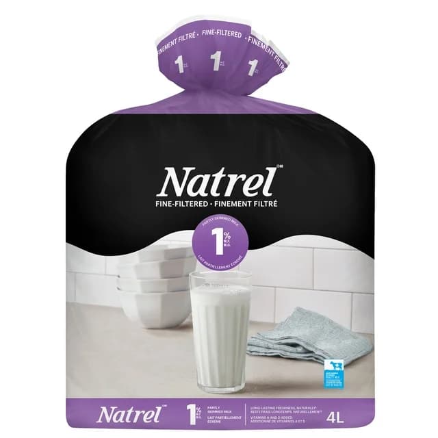 Milk 1% Fine Filtered (4L)
