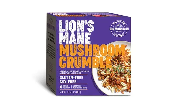 Lion's Mane Mushroom Crumble