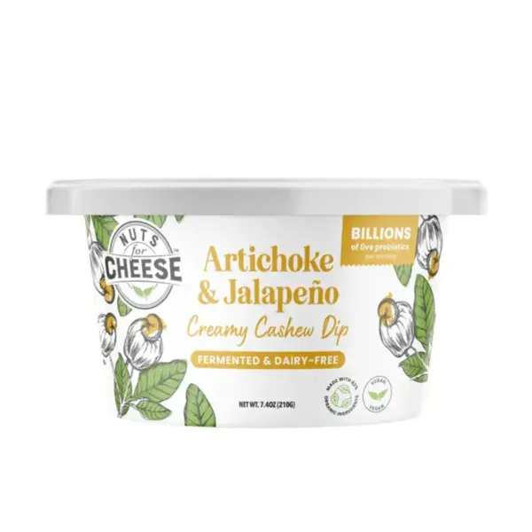 Artichoke & Jalapeno Creamy Cashew Dip