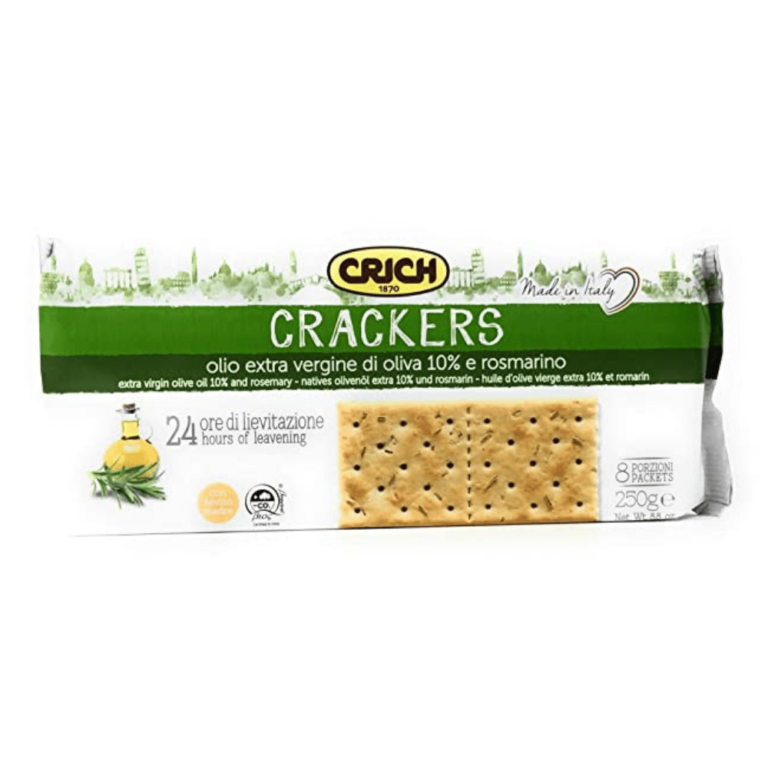 Extra Virgin Olive Oil With Rosemary Crackers - Crich (250g)