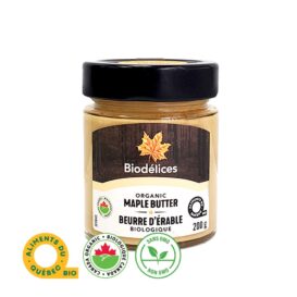 Organic Maple Butter - Biodélices (200 g)