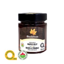 Organic Maple Jelly - Biodélices (170 g)