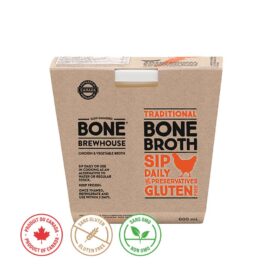 Chicken & Vegetable Bone Broth - Bone Brewhouse (frozen