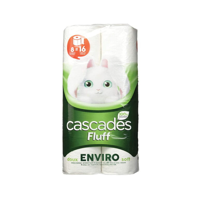 Enviro Soft Toilet Paper - Cascades Fluff (8 rolls)
