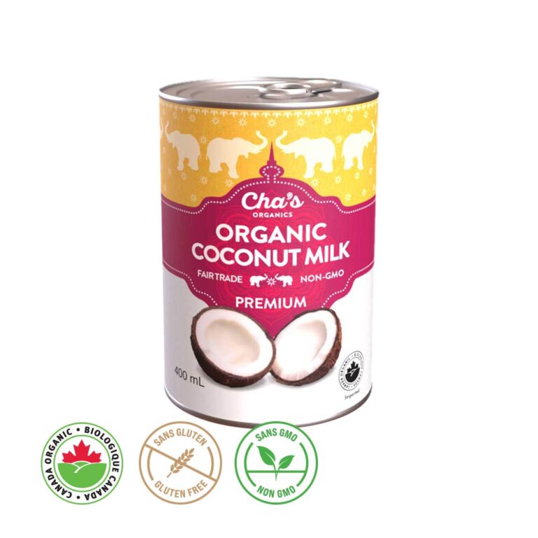 Premium Organic Coconut Milk – Cha's Organics (400 ml)