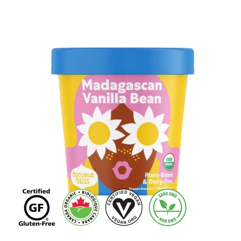 Madagascan Vanilla Bean - Frozen Dessert - Coconut Bliss (473 ml)