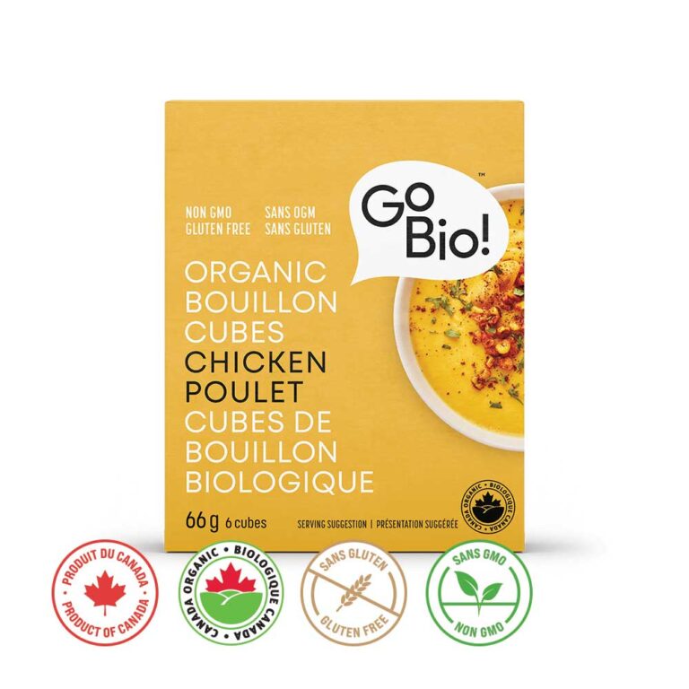 Organic Vegetable Bouillon Cubes - Go Bio (66 g)