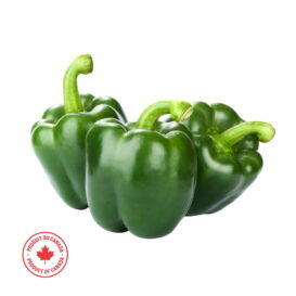 Green Bell Peppers - Canada (per lb)