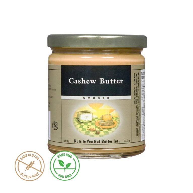 Smooth Cashew Butter - Nuts to You Nut Butter (250 g)