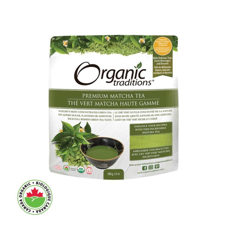 Premium Organic Matcha - Organic Traditions (100 g)