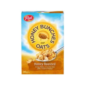Honey Bunches of Oat Honey Roasted Cereal - Post Foods (340 g)